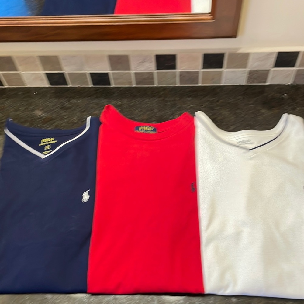 Polo by Ralph Lauren set of 3 Boys XL T shirts